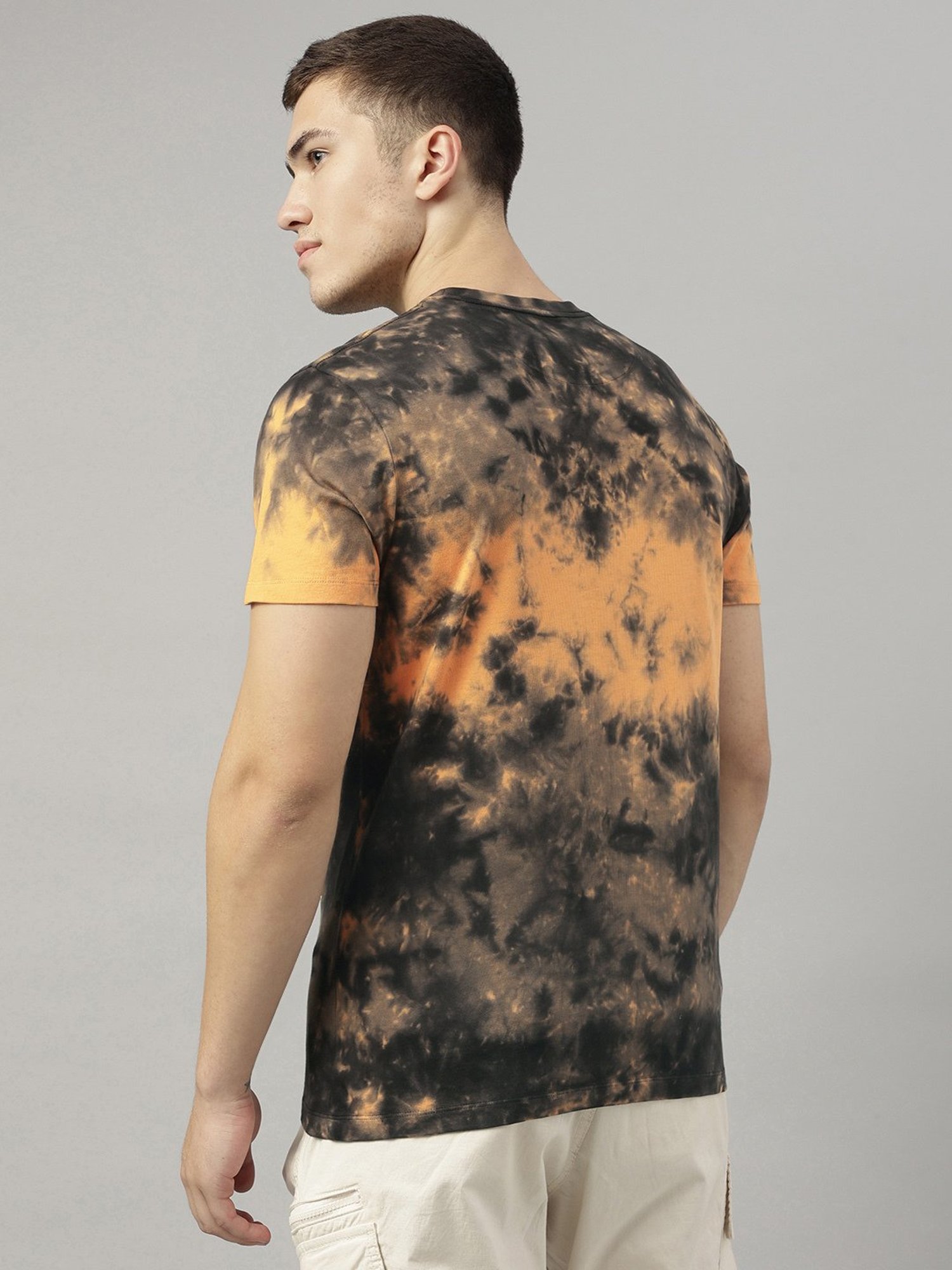 Free Authority Multicolored Regular Fit Printed T-Shirt