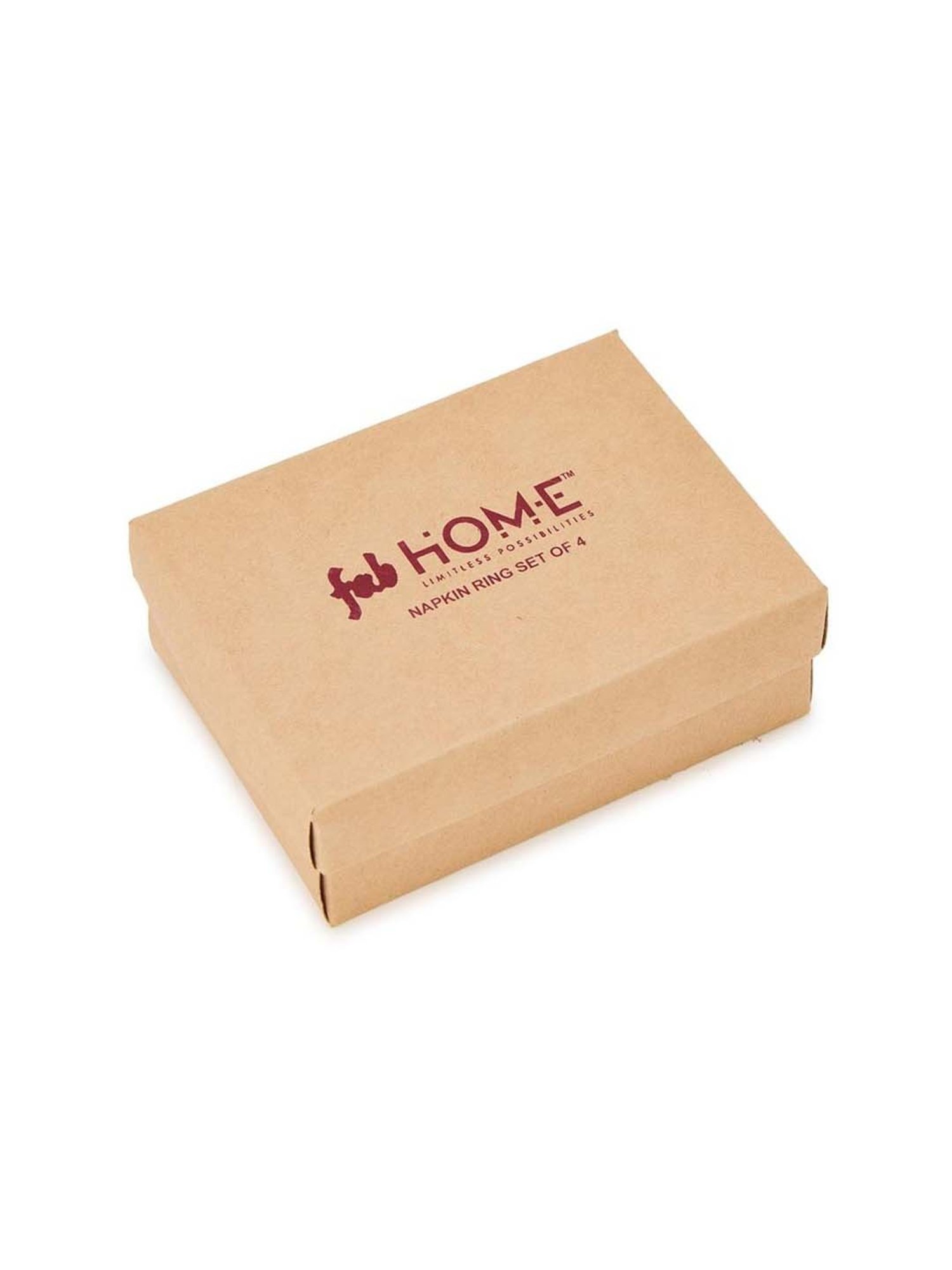 ExclusiveLane The Dancing Peacock Brown Sheesham Wood Napkin Holder - Set of 1