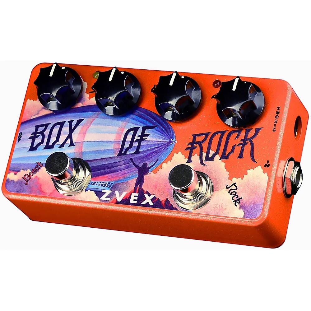 ZVex Box of Rock Distortion Guitar Effects Pedal