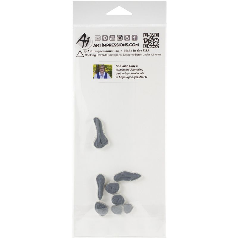 Art Impressions Bible Journaling Watercolor Rubber Stamps-Bible Flower