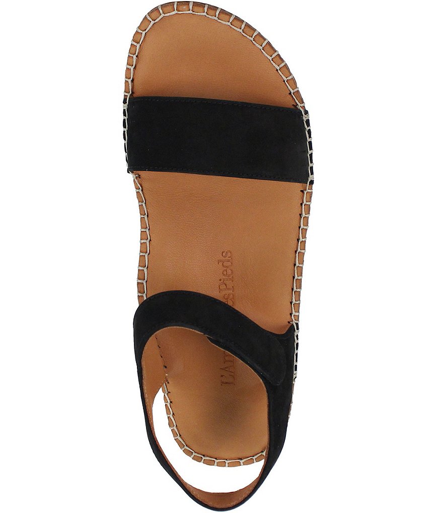 L'Amour Des Pieds Yanis Suede Espadrille Wedge Sandals