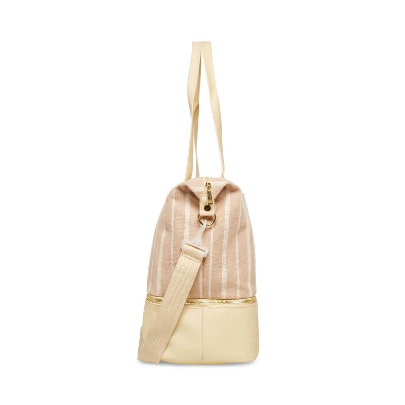 Madden Girl Women's Chuck Weekender Bag - Beige