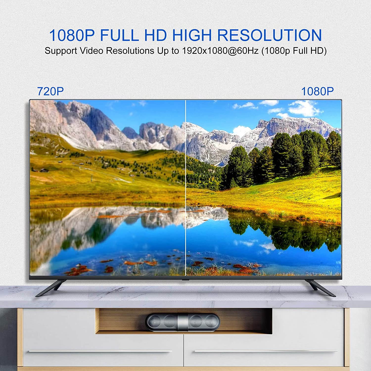 Display Port to VGA, Gold-Plated DisplayPort to VGA Converter Adapter (Male to Female) for Computer, Desktop, Laptop, PC, Monitor, Projector, HDTV, HP, Lenovo, Dell, ASUS and More (3Pack)