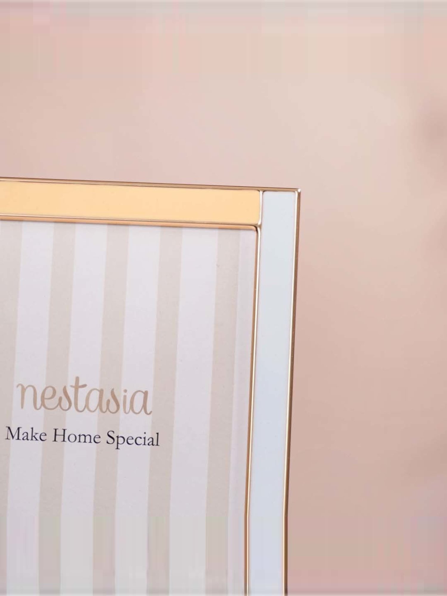 Nestasia Dual-Toned Yellow & Light Blue Border Photo Frame