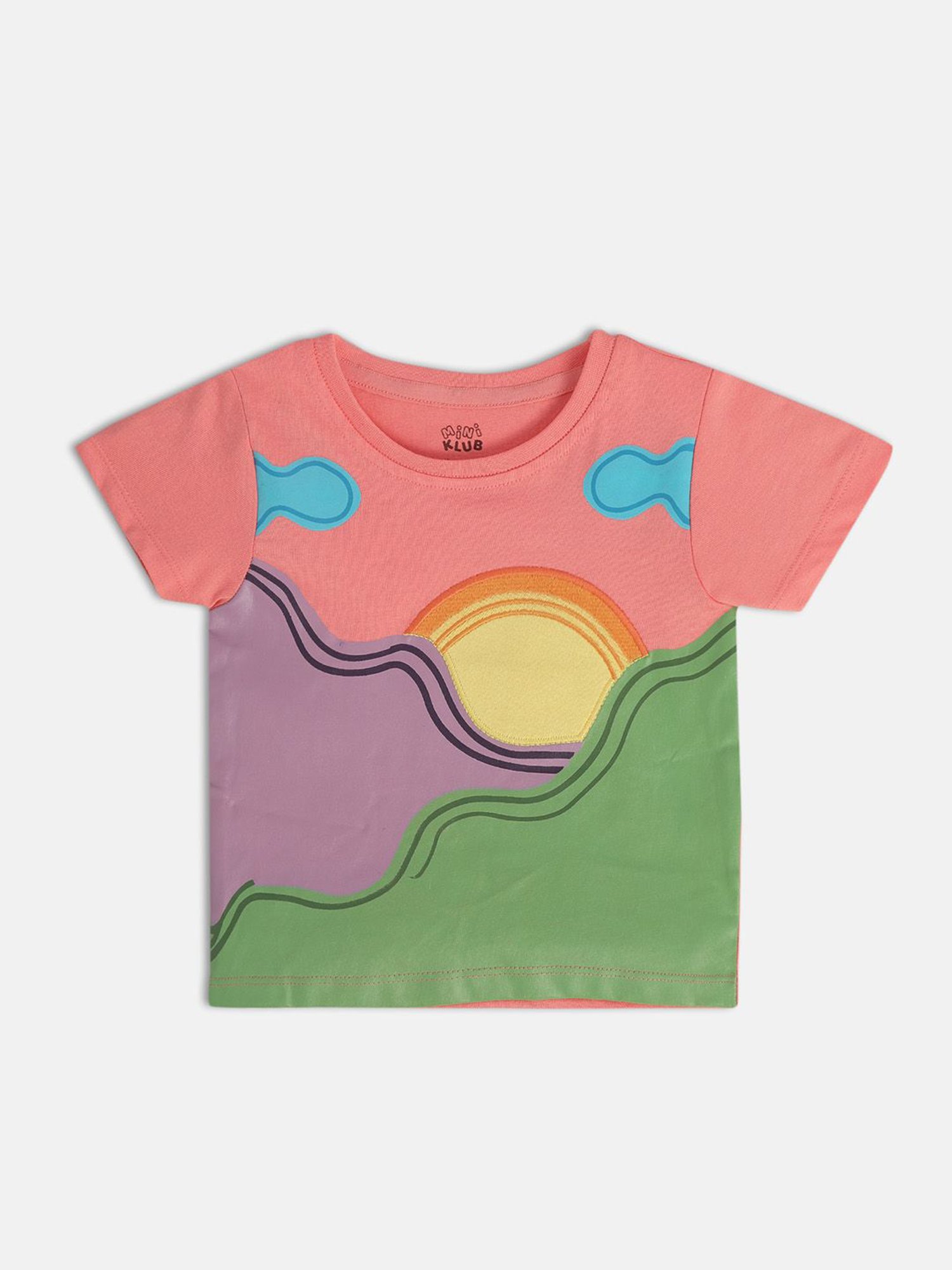 Bodycare Kids Violet Embellished T-Shirt