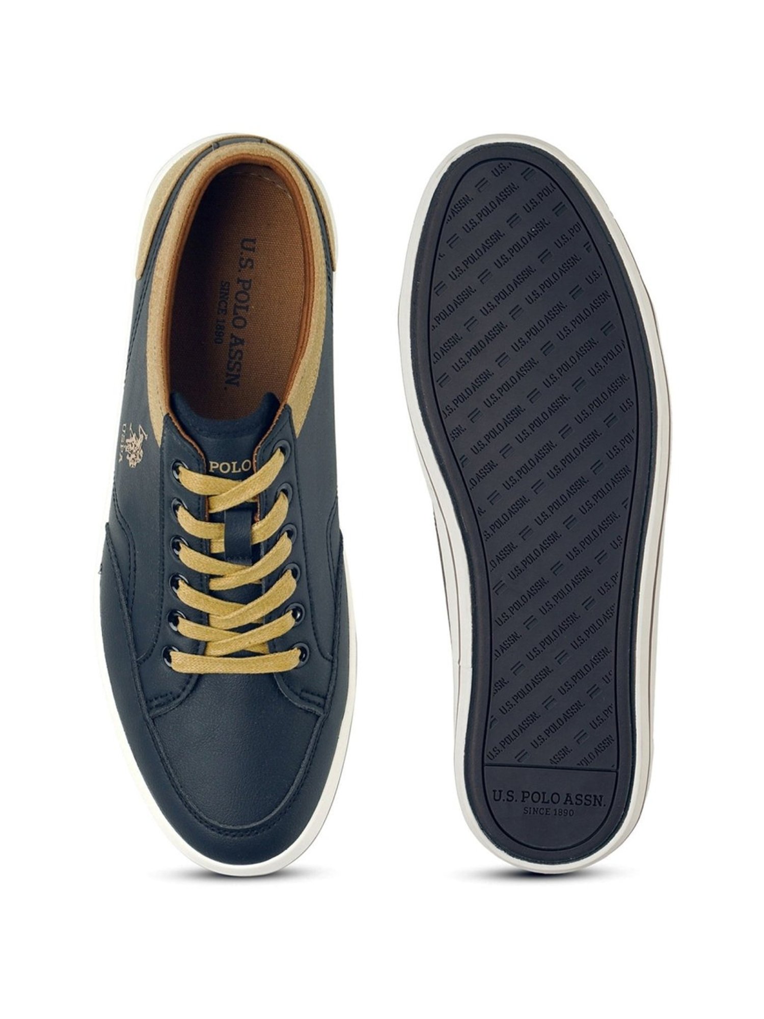 U.S. Polo Assn. Men's Navy Casual Sneakers