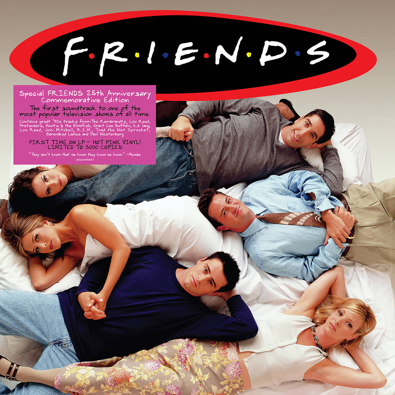 Friends Soundtrack 2LP (Hot Pink Vinyl)