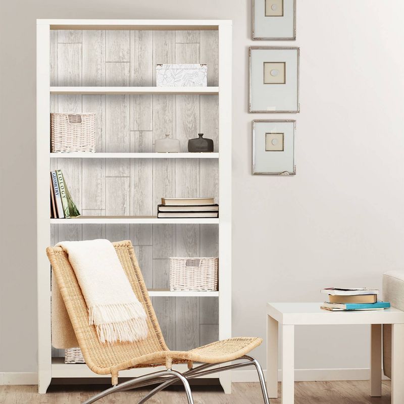 NuWallpaper 28.2' Serene Cream Peel & Stick Wallpaper Cream