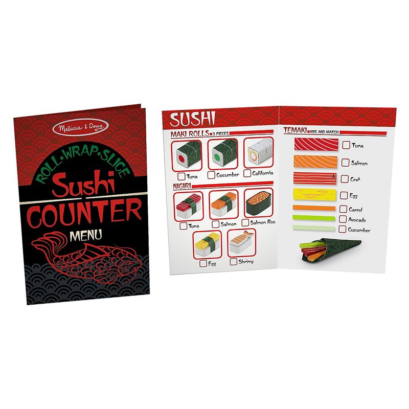 Melissa & Doug Roll, Wrap & Slice Sushi Counter