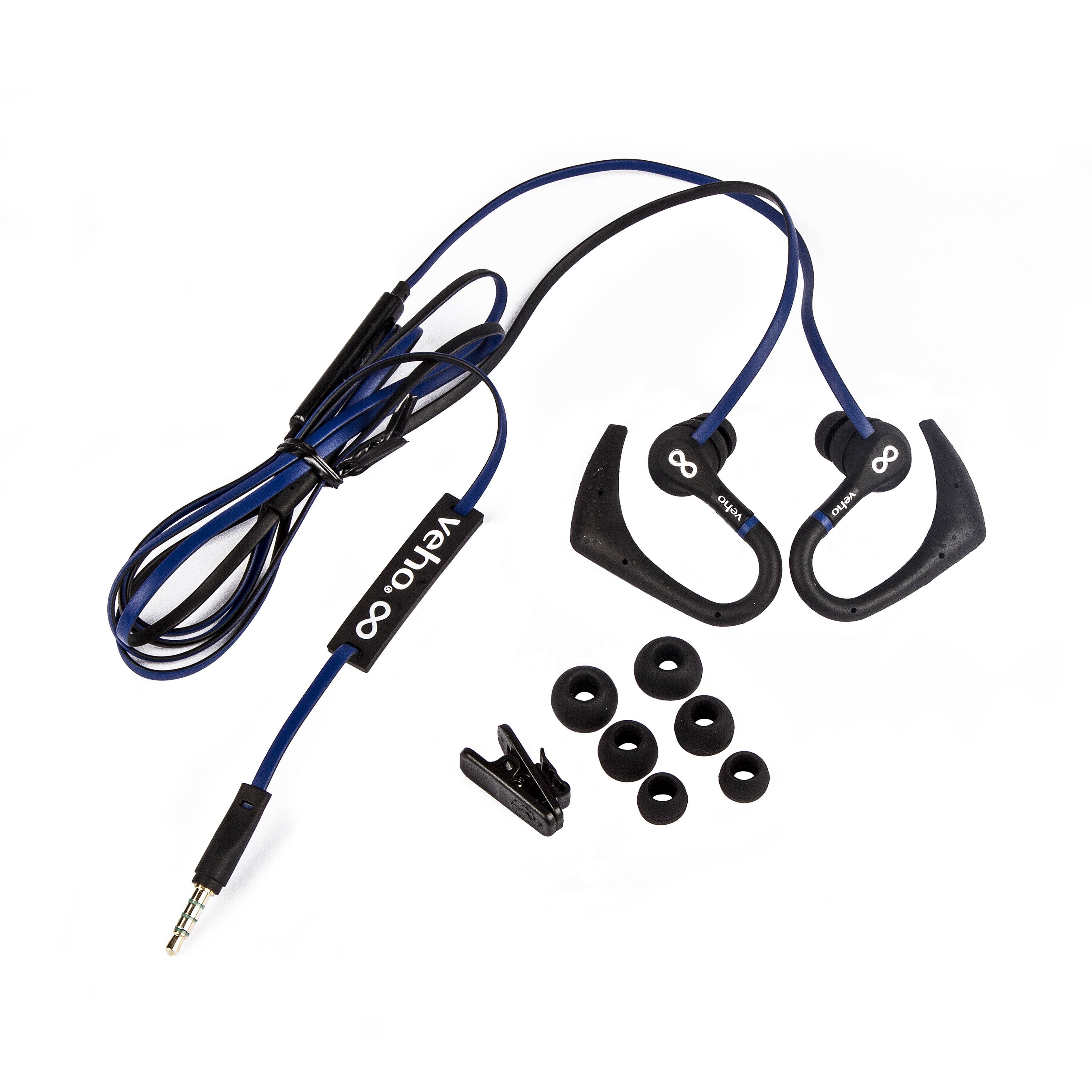 Veho ZS-3 Water Resistant In-Ear Sports Headphones with Mic/Remote