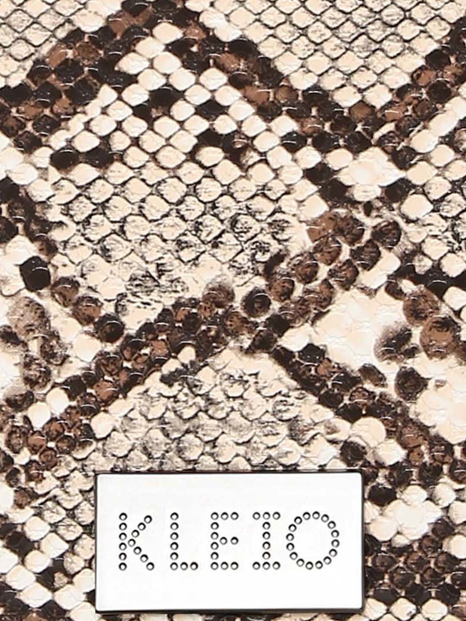 KLEIO Beige Textured Medium Sling Handbag