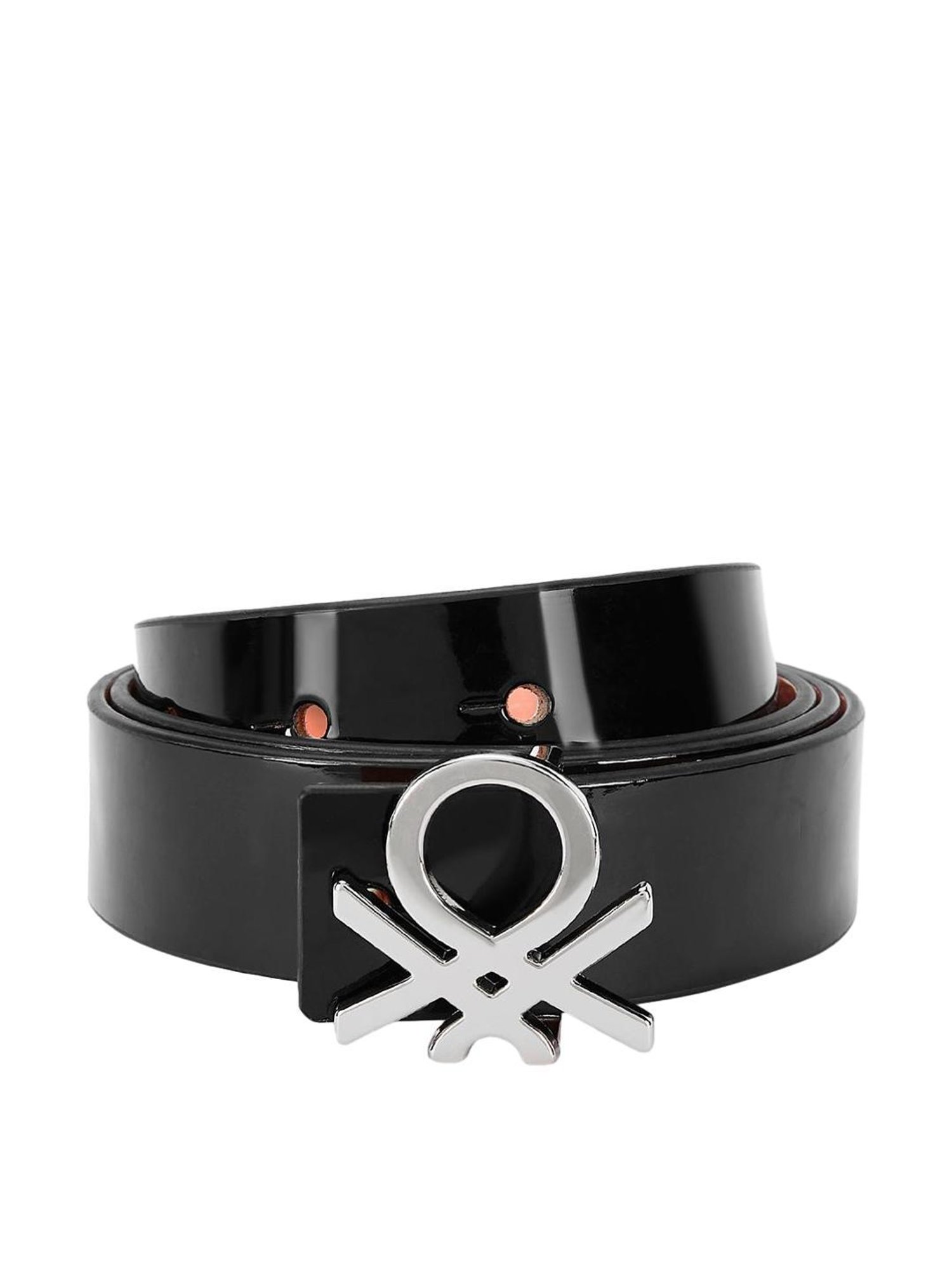 Hidesign Mariko Brown Solid Leather Narrow Belt