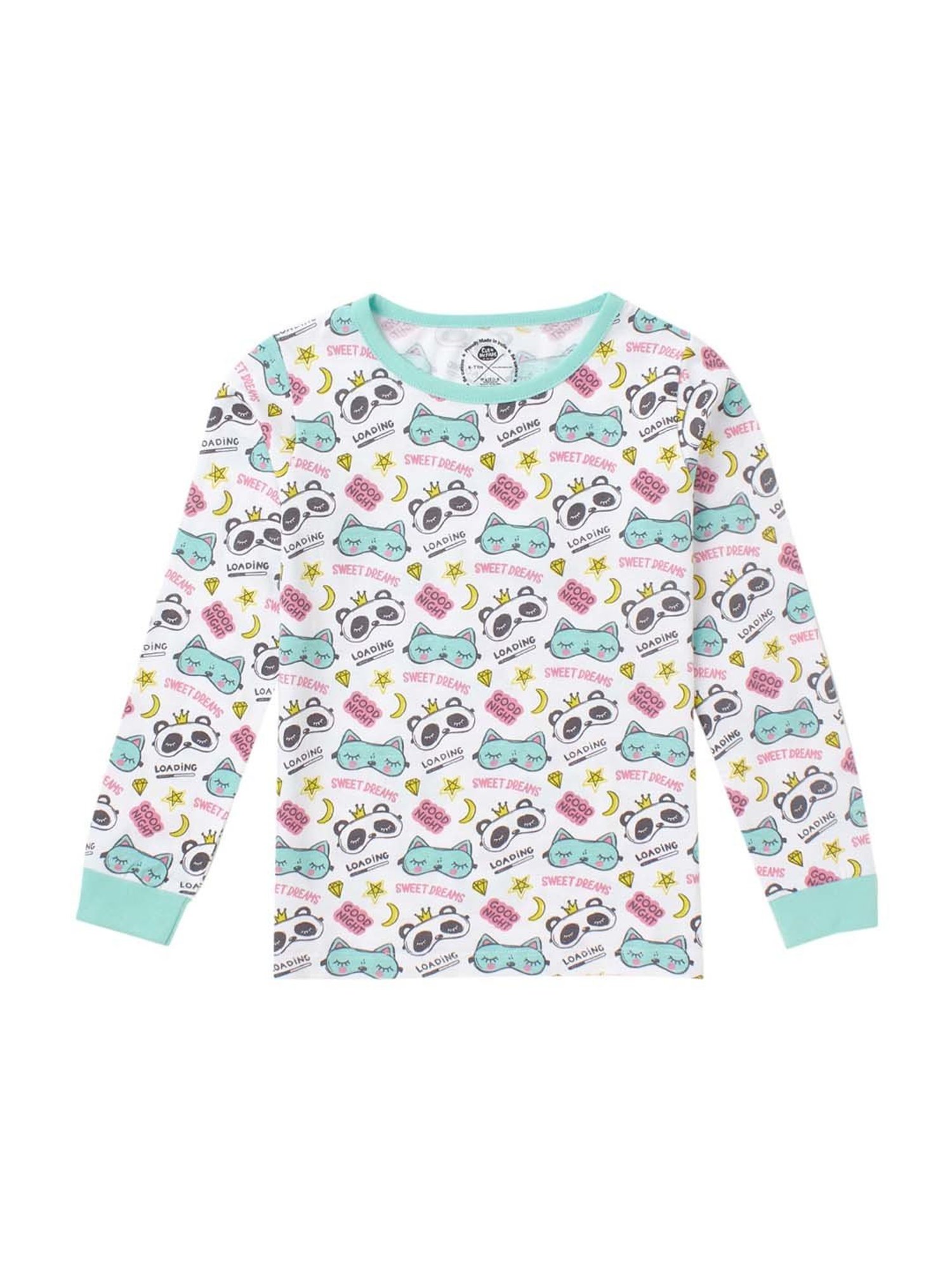 Jockey Girls Black Printed Shorts