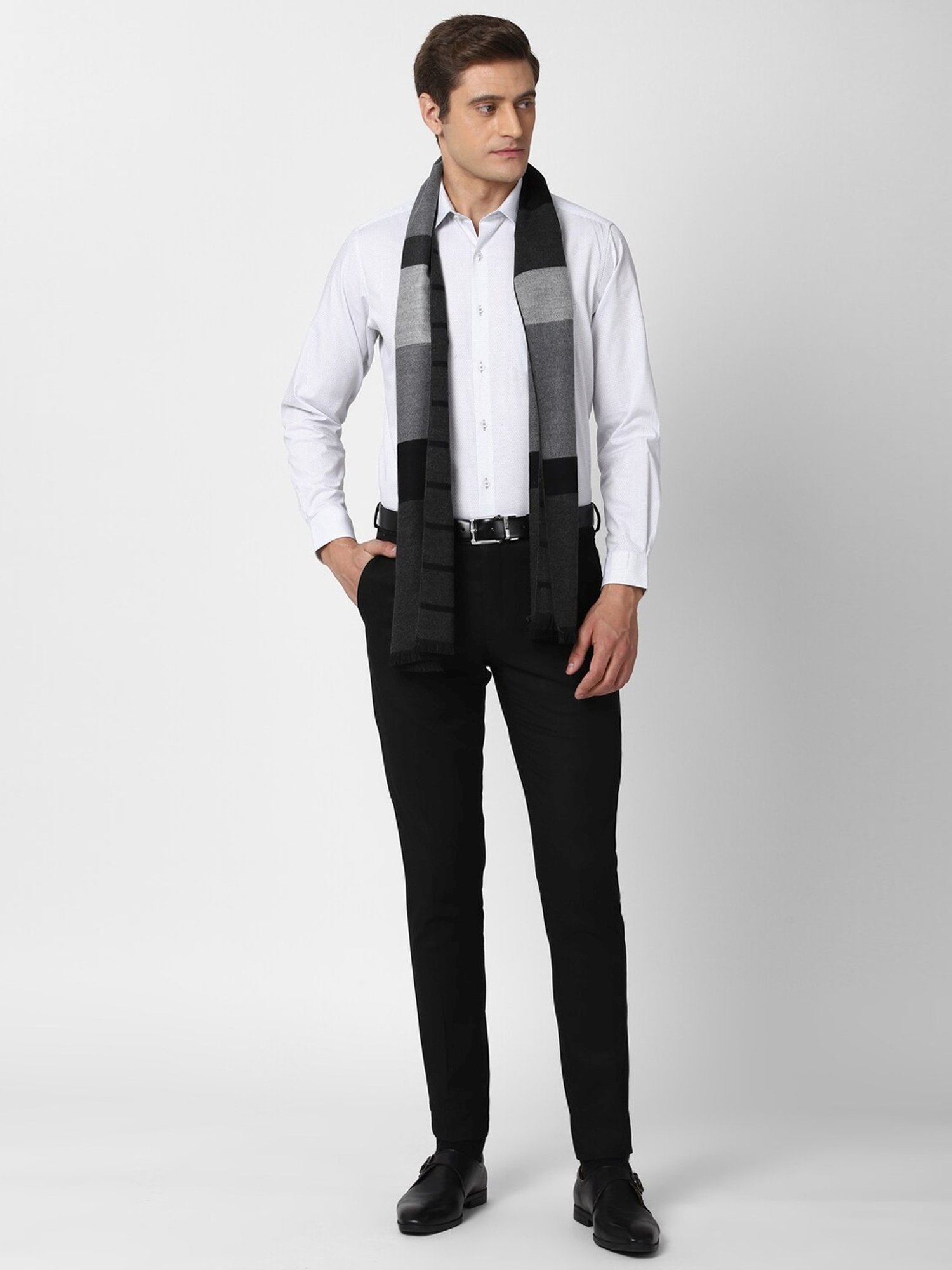 Gant Green Wool Solid Muffler