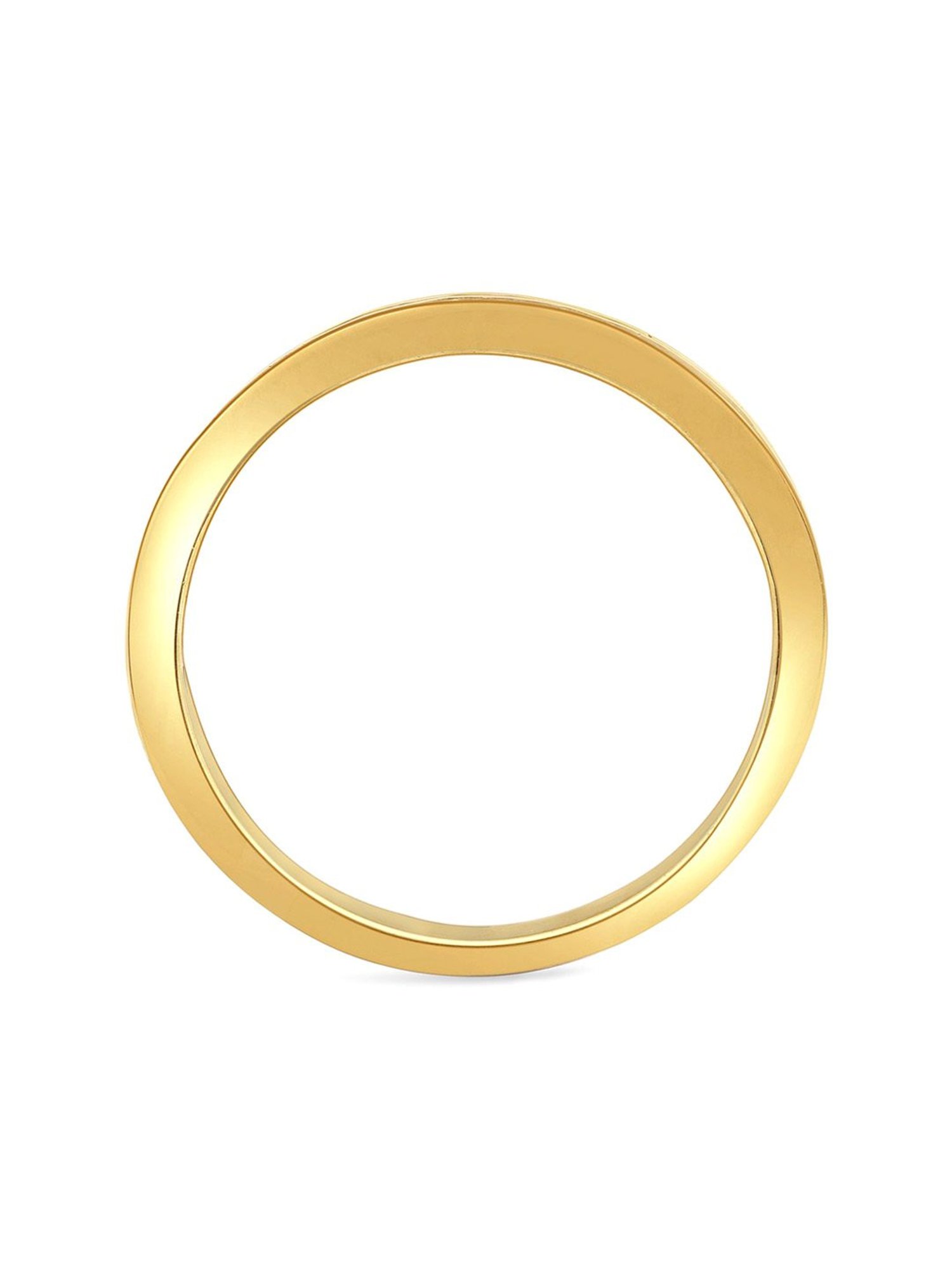 Malabar Gold and Diamonds 18k Yellow Diamond Ring for Women