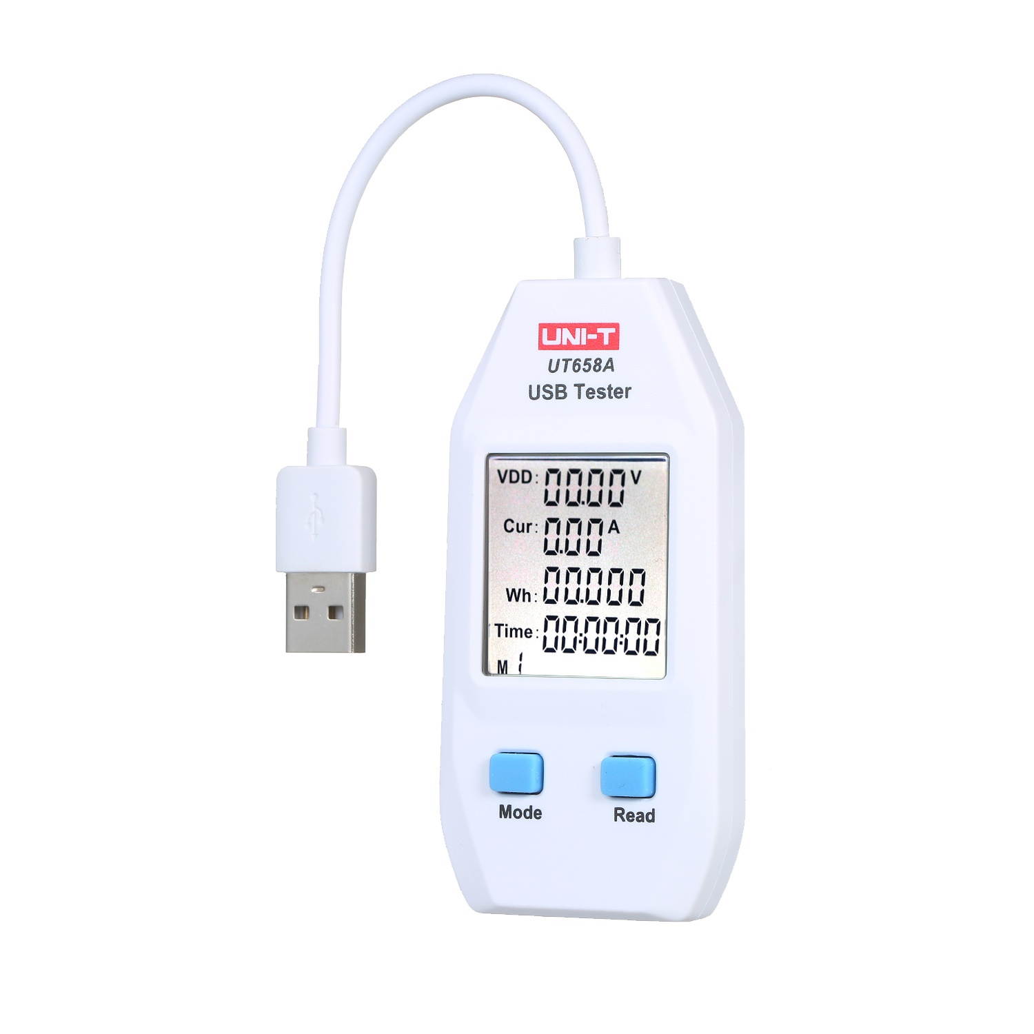 USB Power Meter LCD USB Tester Detector Voltmeter Ammeter Digital Power Capacity Tester(UT658A)