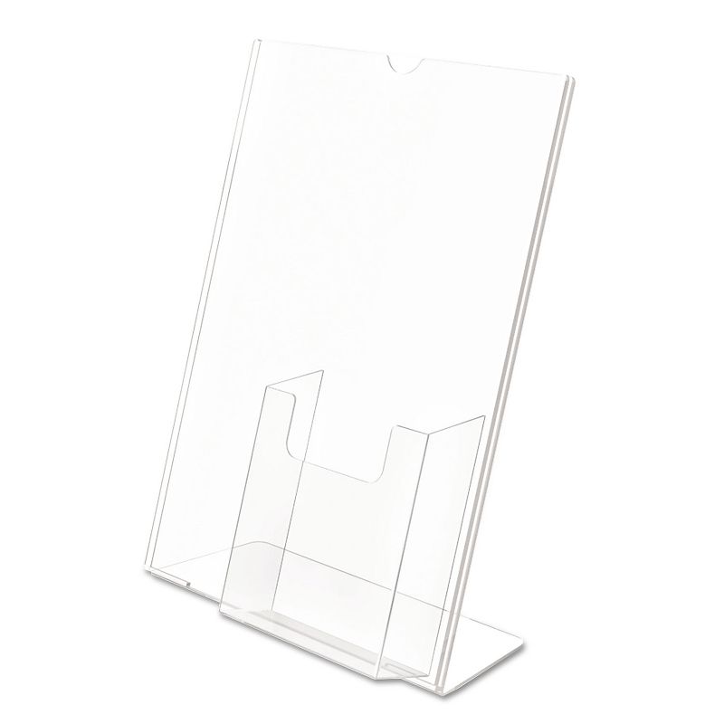 Deflecto Superior Image Sign Holder With Pocket 8-1/2w x 11h Clear 590501
