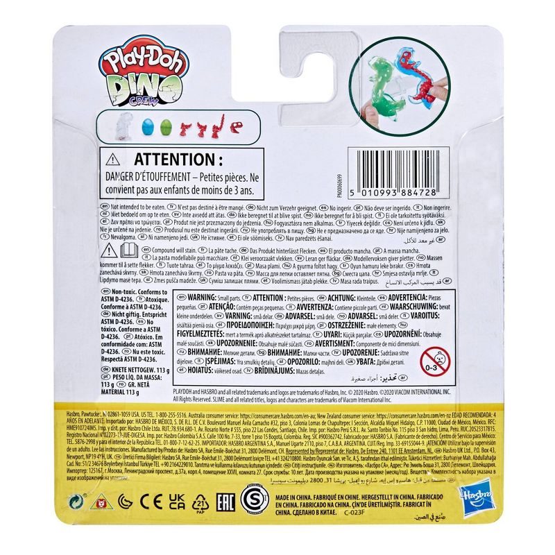 Play-Doh Slime Dino Crew Eggs and Dinosaur Bones Brontosaurus