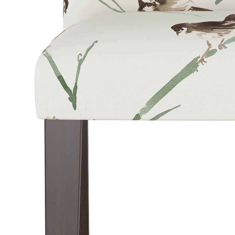 Camel Back Dining Chair Audobon Cream Green - Skyline Furniture