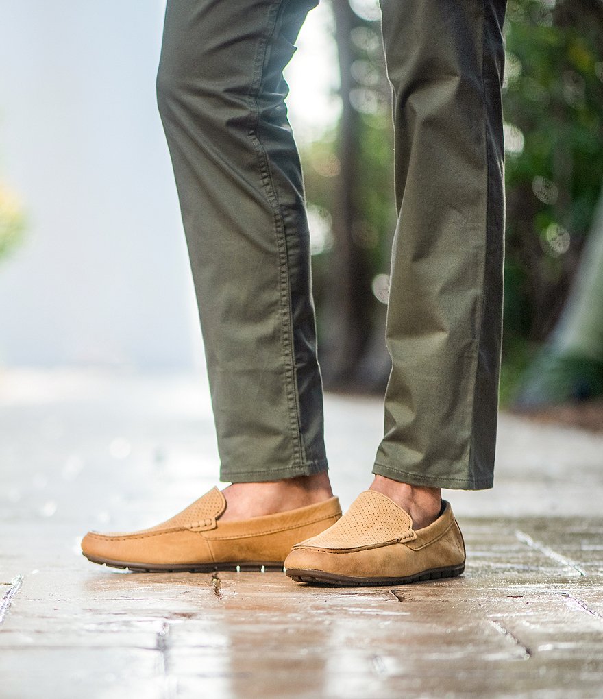 Born Men's Allan Perforated Suede Drivers