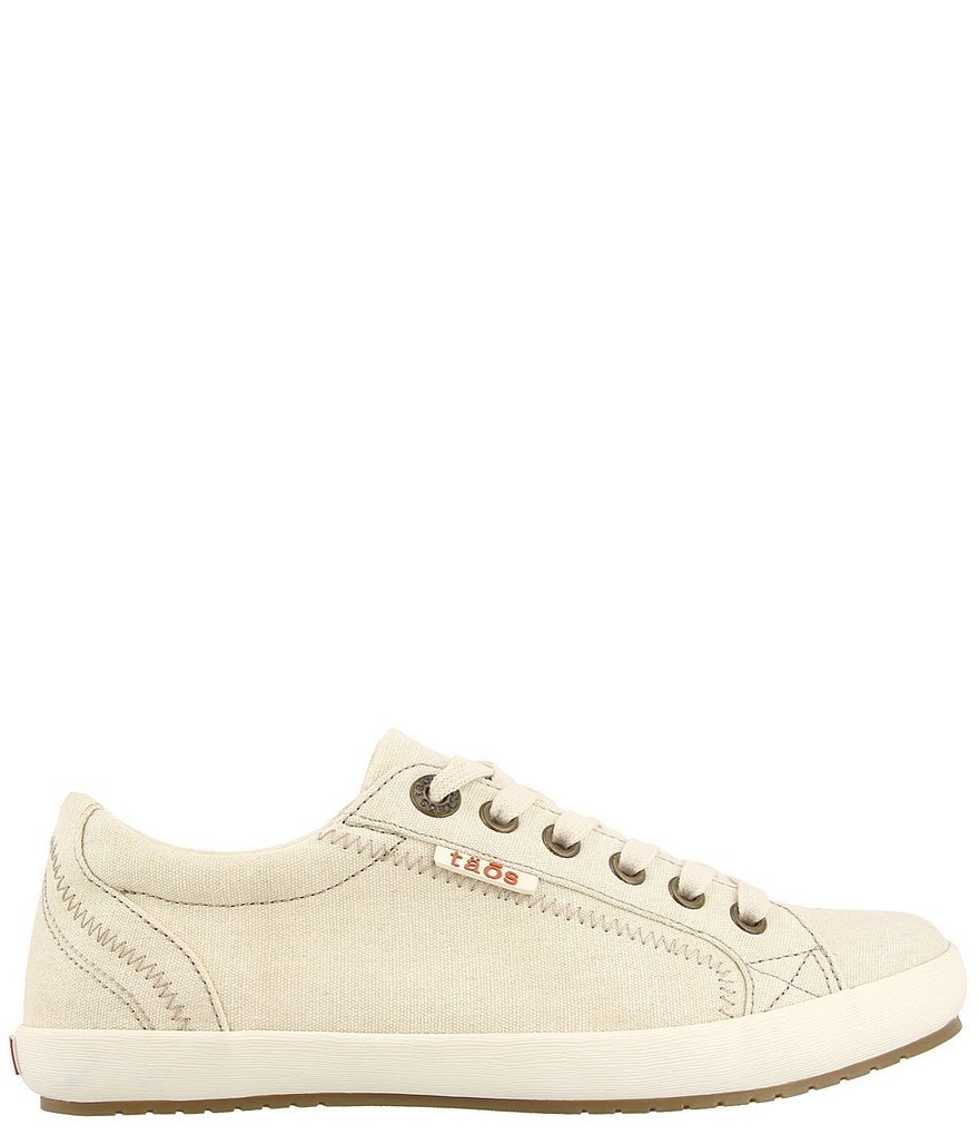 Taos Footwear Star Washed Canvas Lace-Up Sneakers
