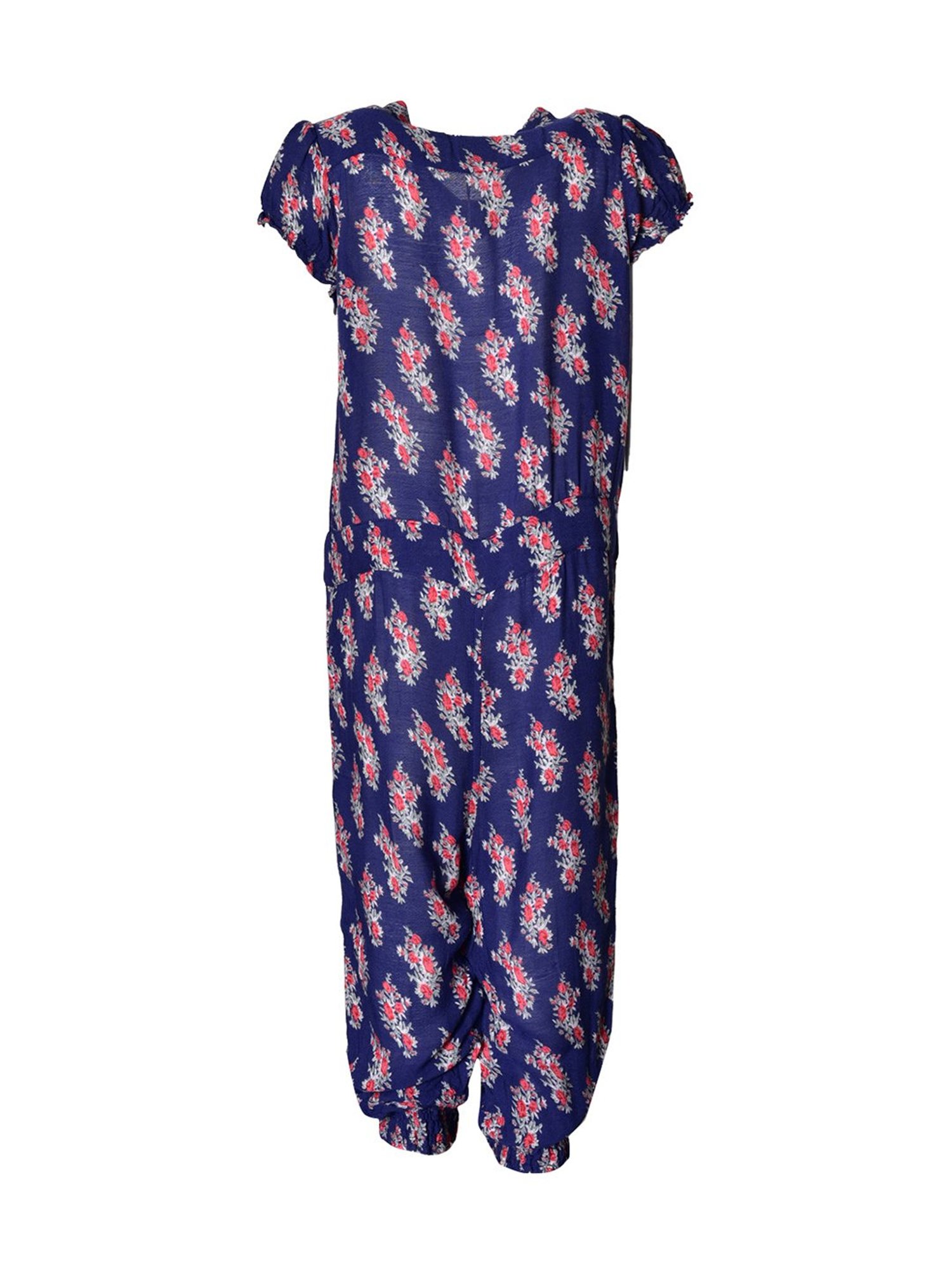 A Little Fable Kids Multicolor Printed Jumpsuits