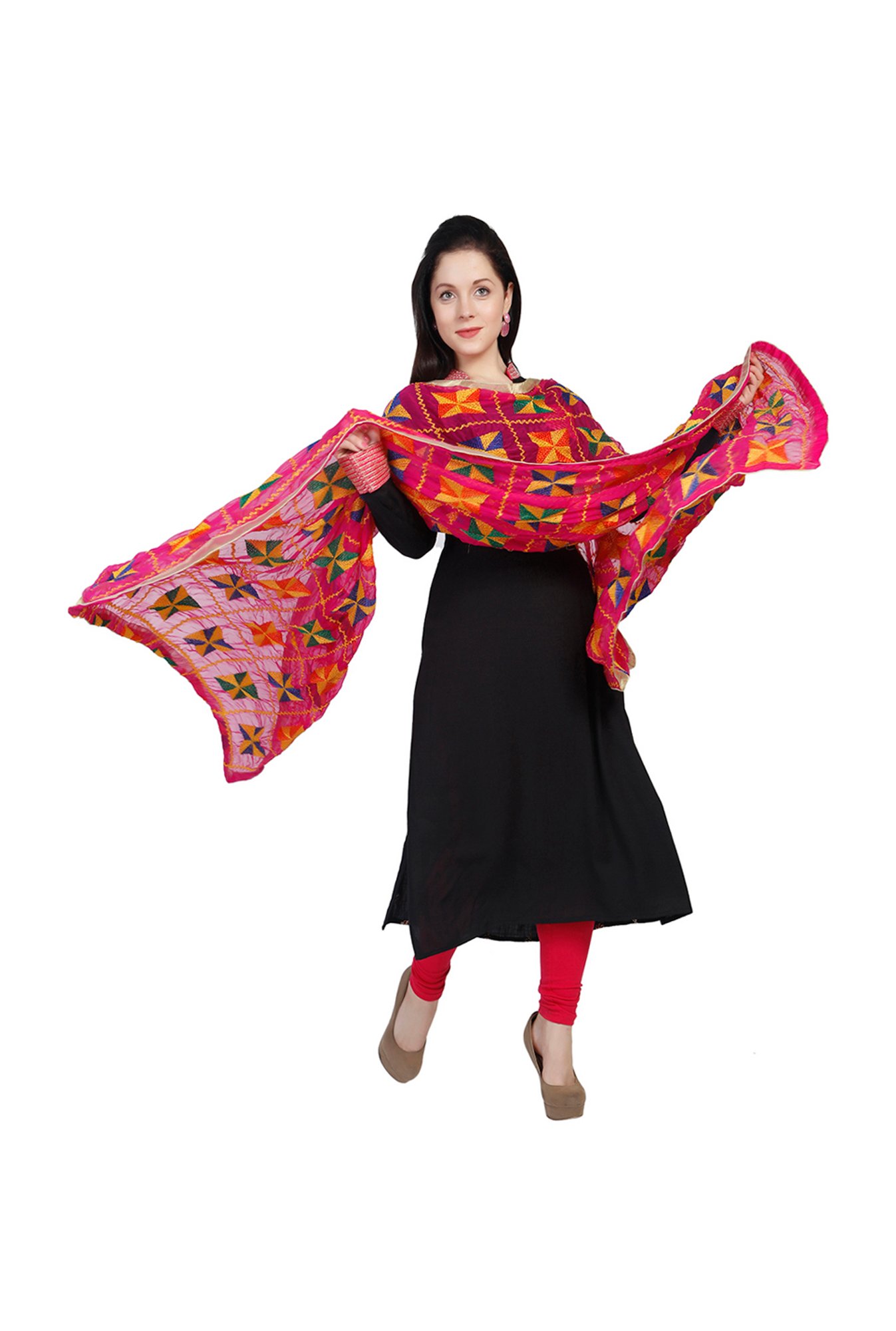 Dupatta Bazaar Pink Dupatta
