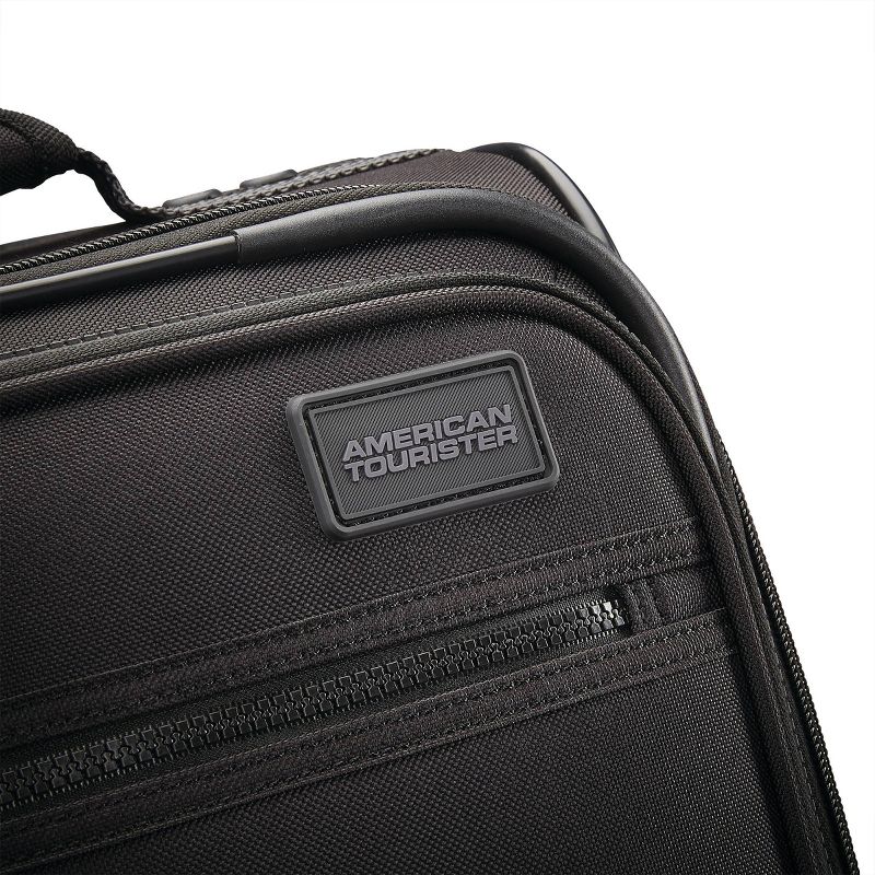 American Tourister 22.5" Softside Carry On Spinner Suitcase - Black