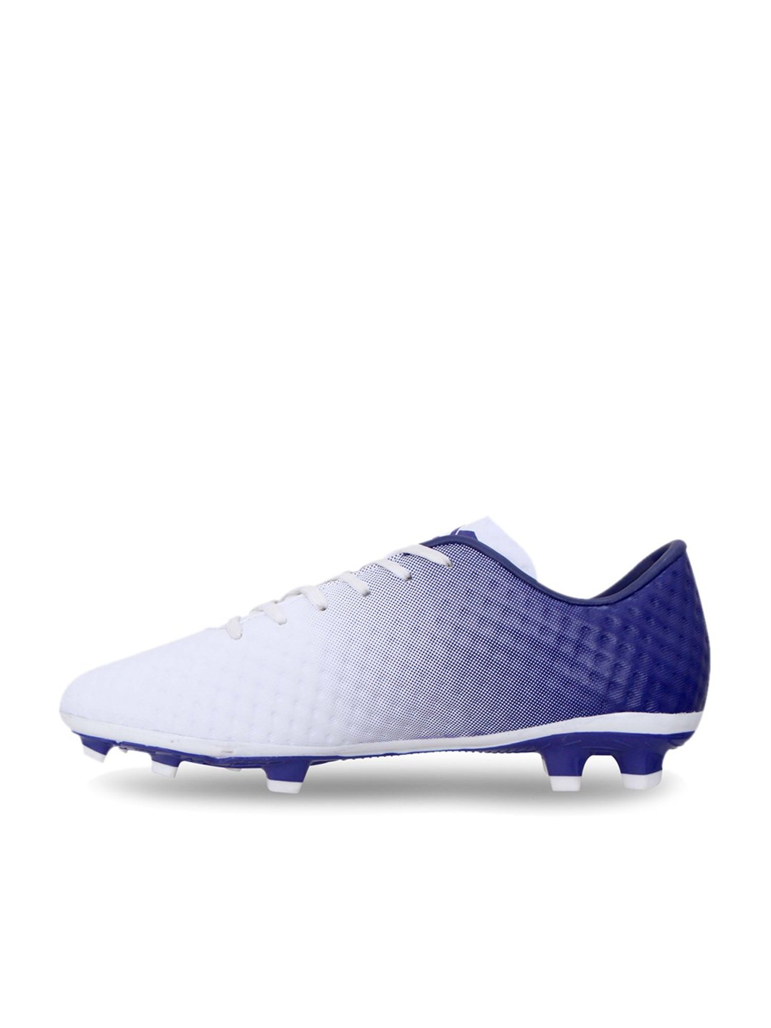 Nivia Oslar 2.0 Studds White & Purple Football Shoes
