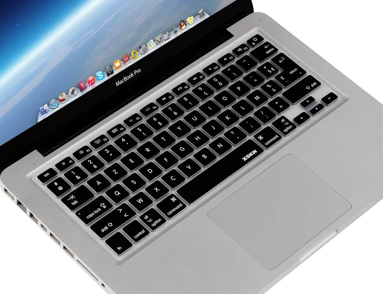 French Language Keyboard Cover Silicone Skin for Macbook Pro 13 15 17 Inch
