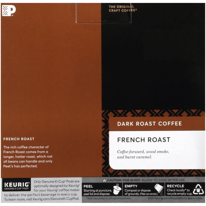 Peet's French Dark Roast - Keurig K-Cup Pods - 48ct