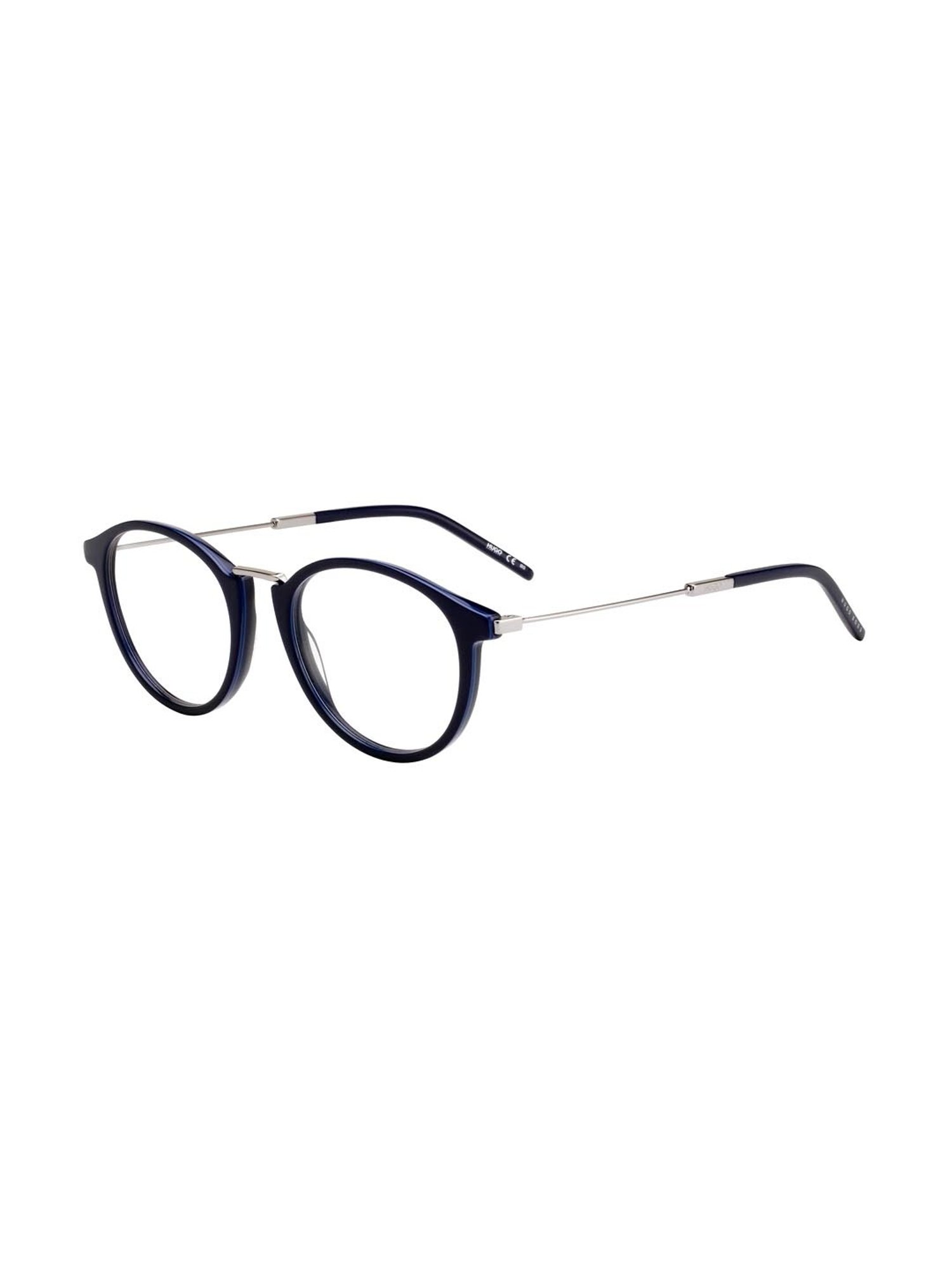 HUGO Blue Oval Eye Frames for Men