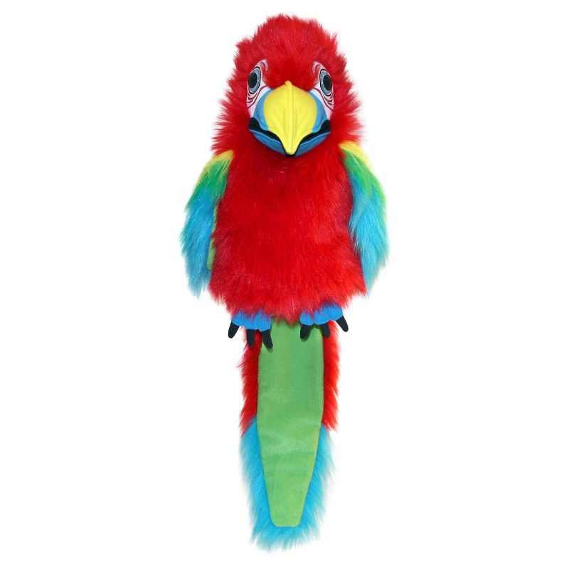 The Puppet Company Large Bird Plush Puppet - Amazon Macaw