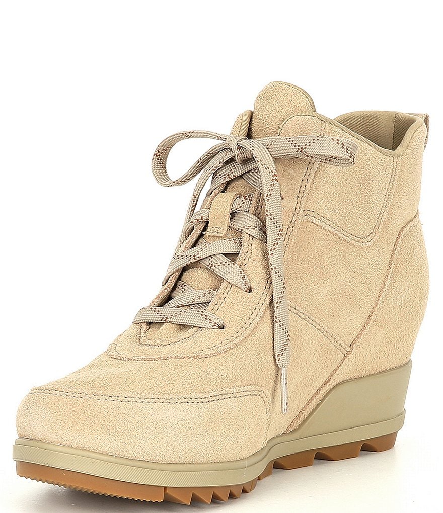 Sorel Evie Sport Lace Waterproof Wedge Booties