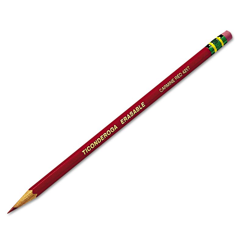 Dixon Ticonderoga Erasable Colored Pencils 2.6 mm CME Lead/Barrel Dozen 14259