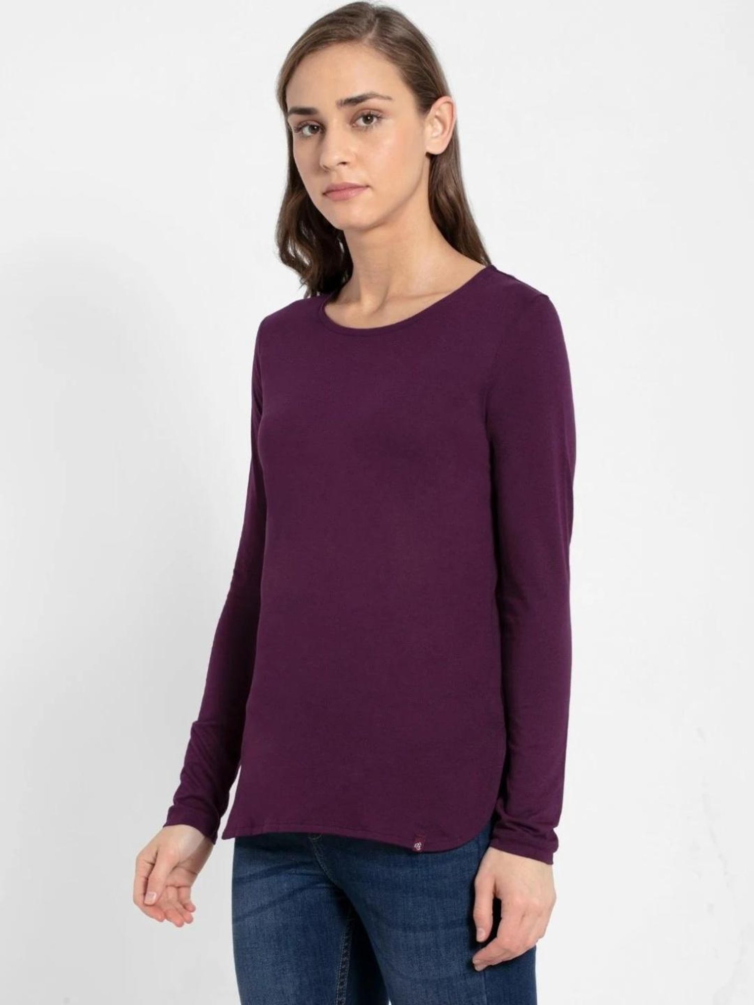 Jockey Purple Slim Fit T-shirt