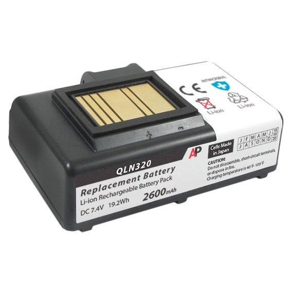 Replacement Battery for Zebra/Comtec QLn320 & QLn220 Printers. 2600mAh
