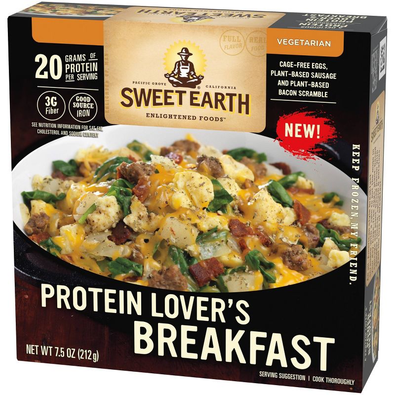 Sweet Earth Frozen Protein Lover's Breakfast Bowl - 7.5oz