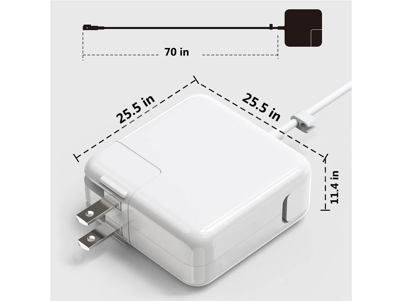 Apple 60W MagSafe Power Adapter For 13in MacBook Air A1278 A1181 A1184 A1185 A1280 A1322 A1330 A1342 A1344