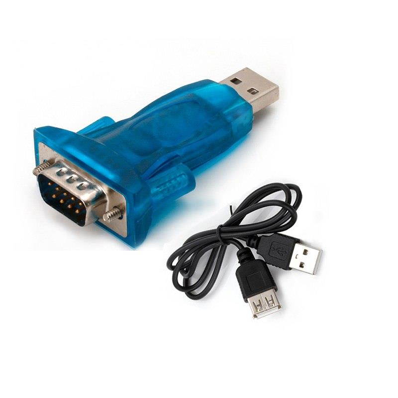 Computer Accessories USB 2.0 RS232 Serial Port DB9 9 Pin 9p Male Adapter Converter