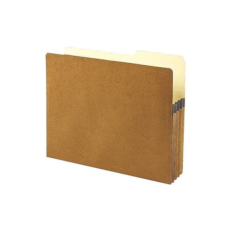 Staples Expanding File Pockets 5.25" Exp. Straight Tab Lgl Br 10/BX TR704432/704432