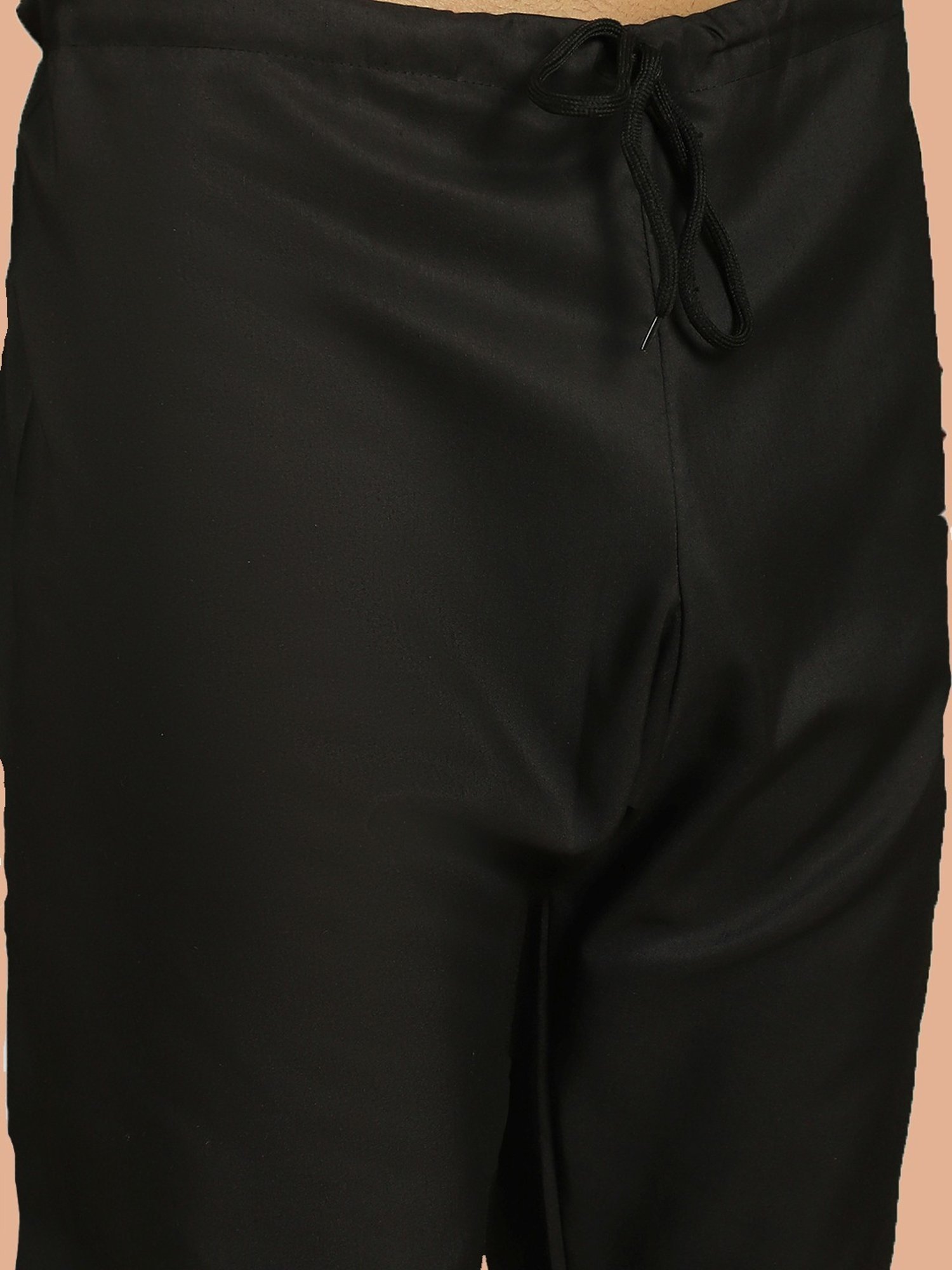 Jompers Purple Ragular Fit Embroidered Kurta Bottom Set