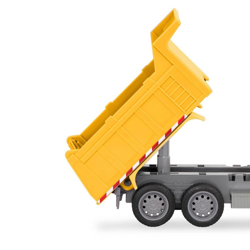 DRIVEN - Toy Dump Truck with Remote Control - Micro Series