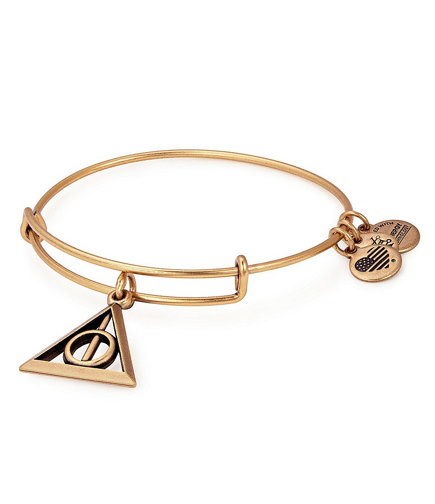 Alex and Ani Harry Potter&trade;; Deathly Hallows&trade; Charm Bangle Bracelet