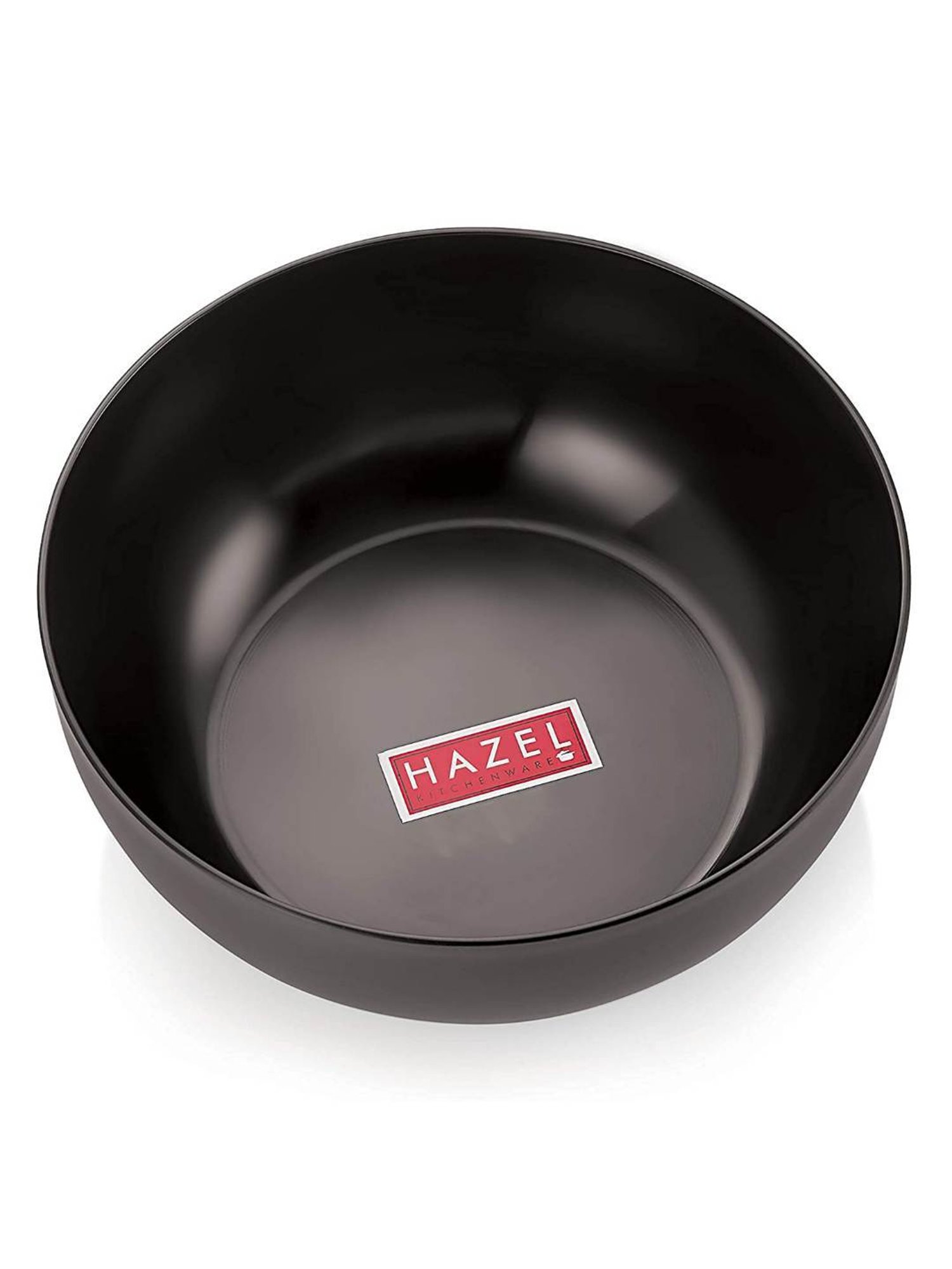 HAZEL Black Hard Anodized Frying Tasla Kadhai - 14 Litre