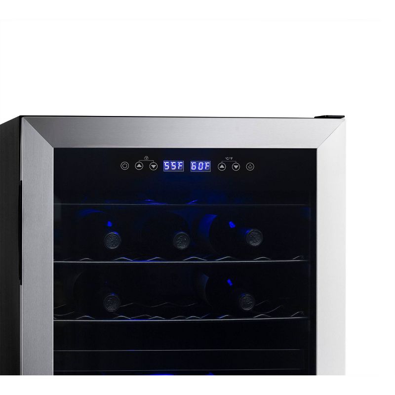 NewAir 43-Bottle Dual-Zone Freestanding Wine Cooler