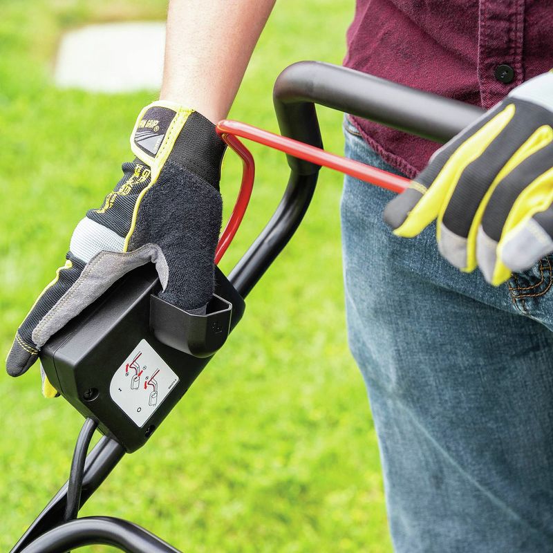 14" 120 Volts, 60Hz, 8 Amp, 960 Watts Corded Electric Lawnmower - Green - Earthwise