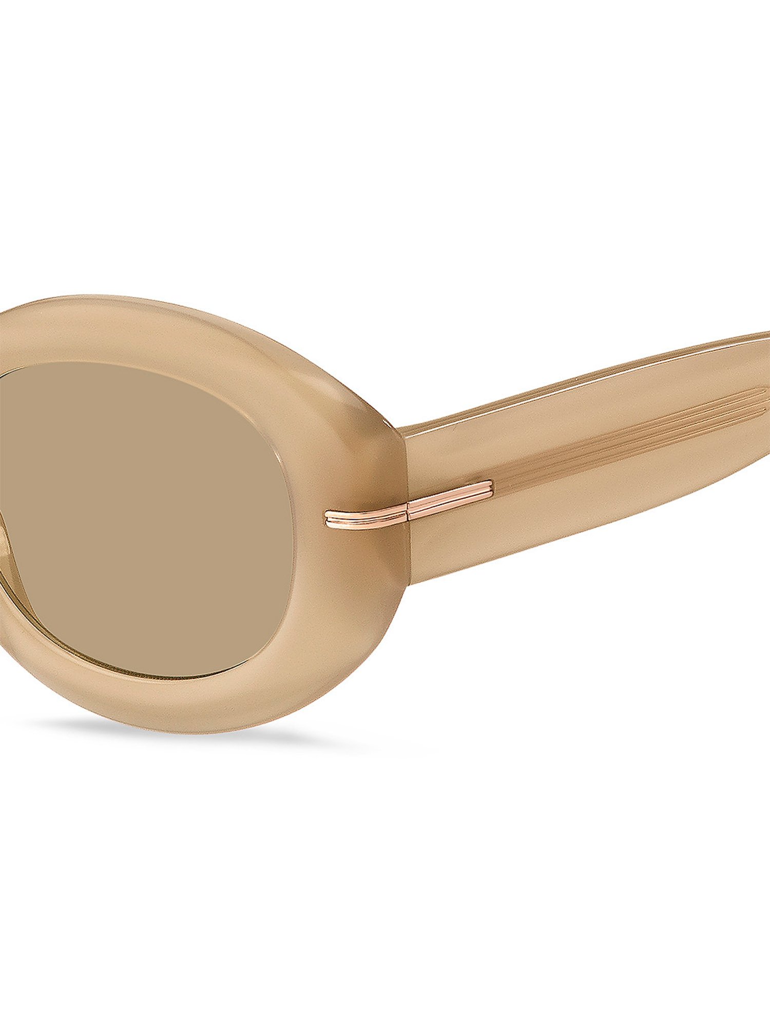 Hugo Boss Brown Oval Sunglasses for Women