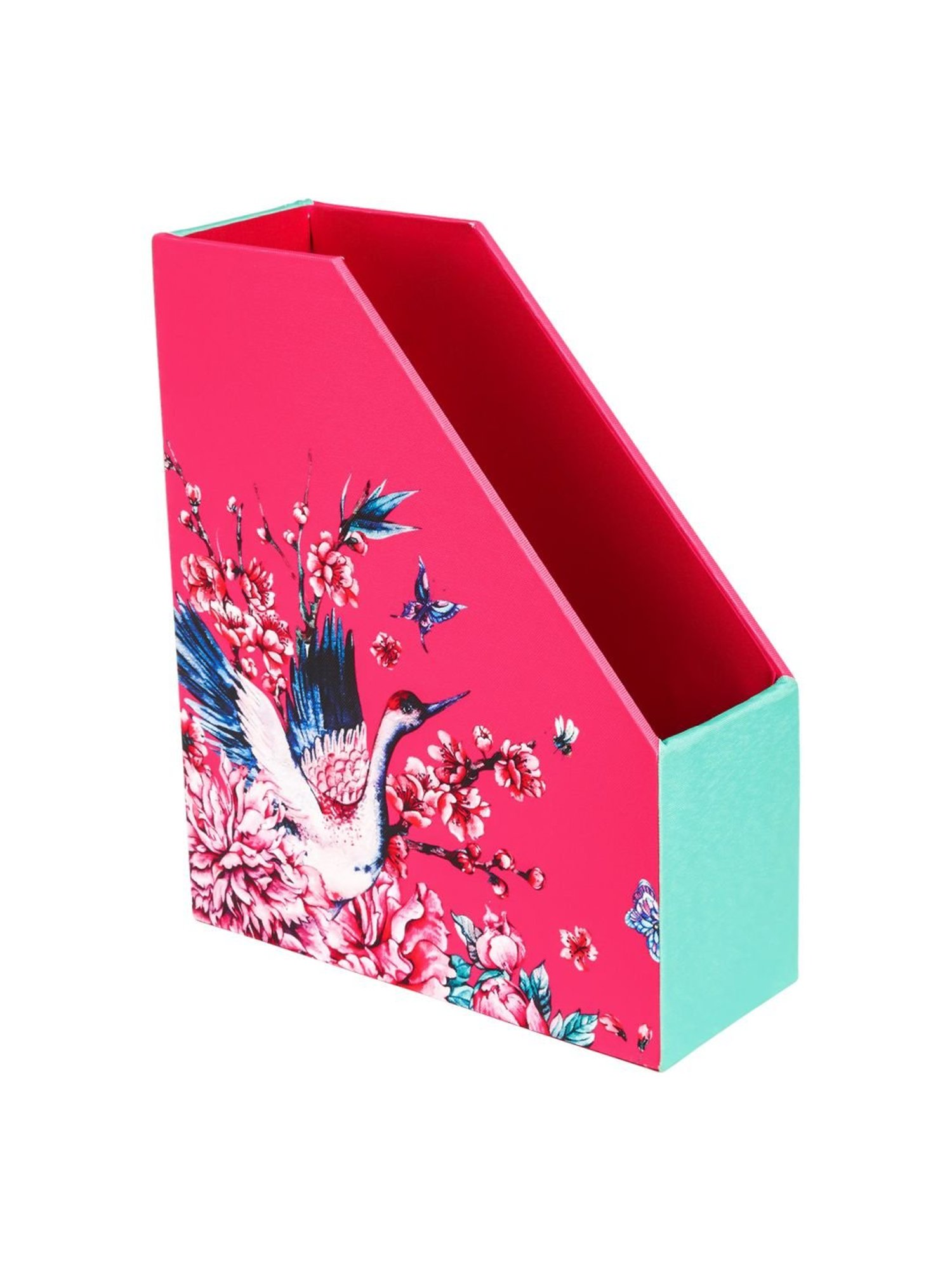 SEJ by Nisha Gupta Pink Magazine Rack - Set of 1