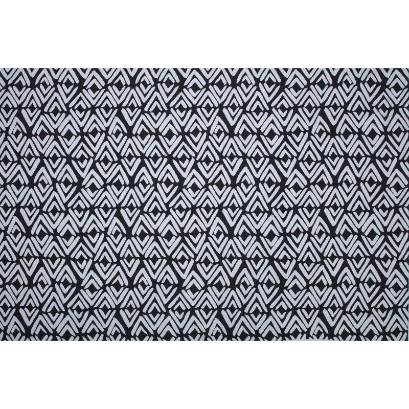 Set of 2 Fearless Ink Reversible Chair Pad - Pillow Perfect